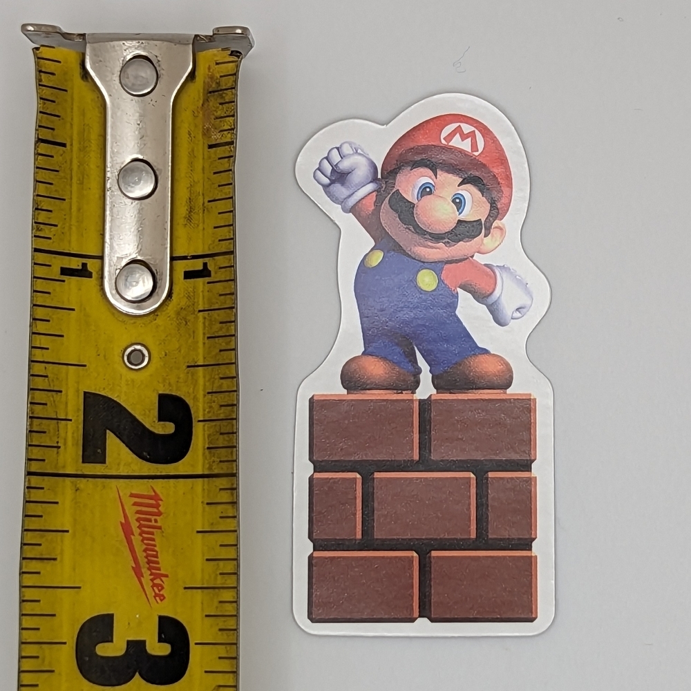 Super Mario Sticker - Picture 2 of 2